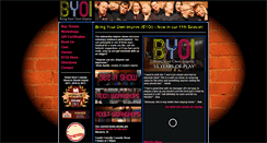 Desktop Screenshot of bringyourownimprov.com